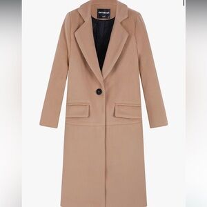 GETUBACK Long camel pea coat